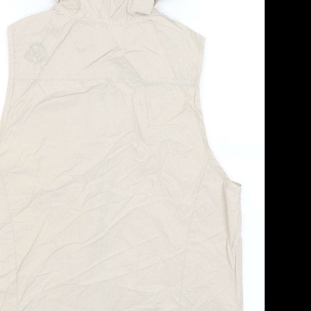 Columbia Womens Beige   Gilet Jacket Size L