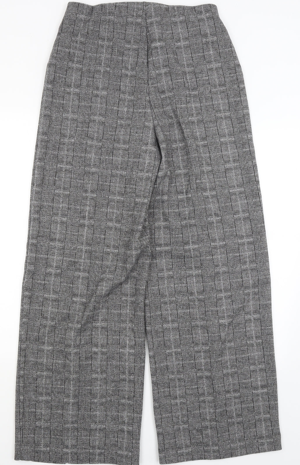 M&S Womens Grey   Trousers  Size 10 L30 in