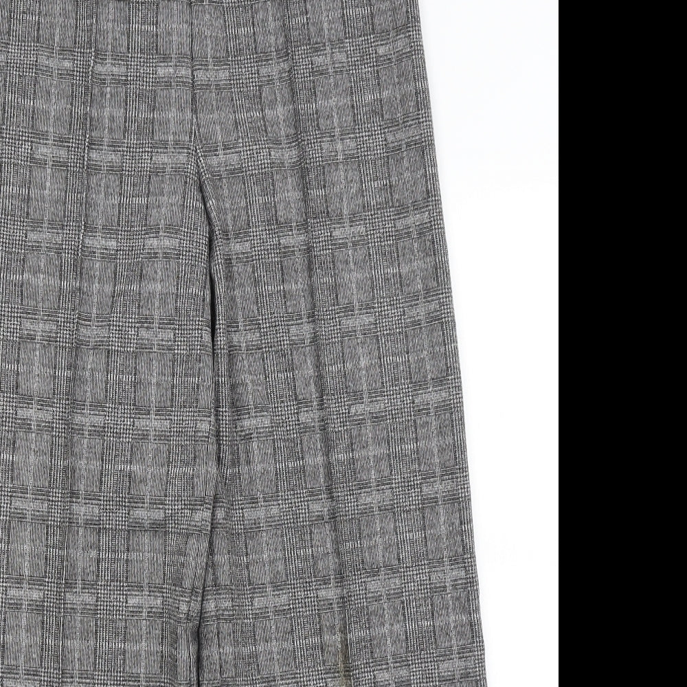 M&S Womens Grey   Trousers  Size 10 L30 in