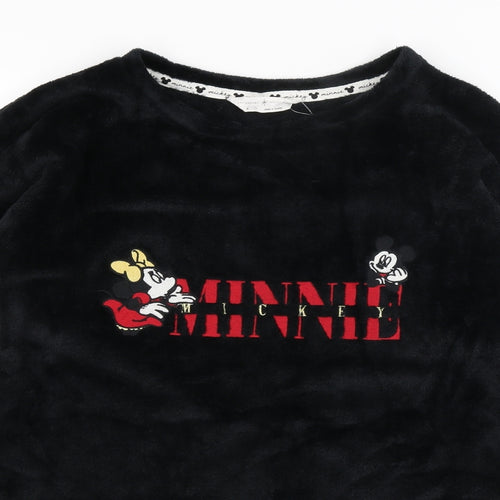 M&S Womens Black   Pullover Jumper Size 8  - Minnie & Mickey
