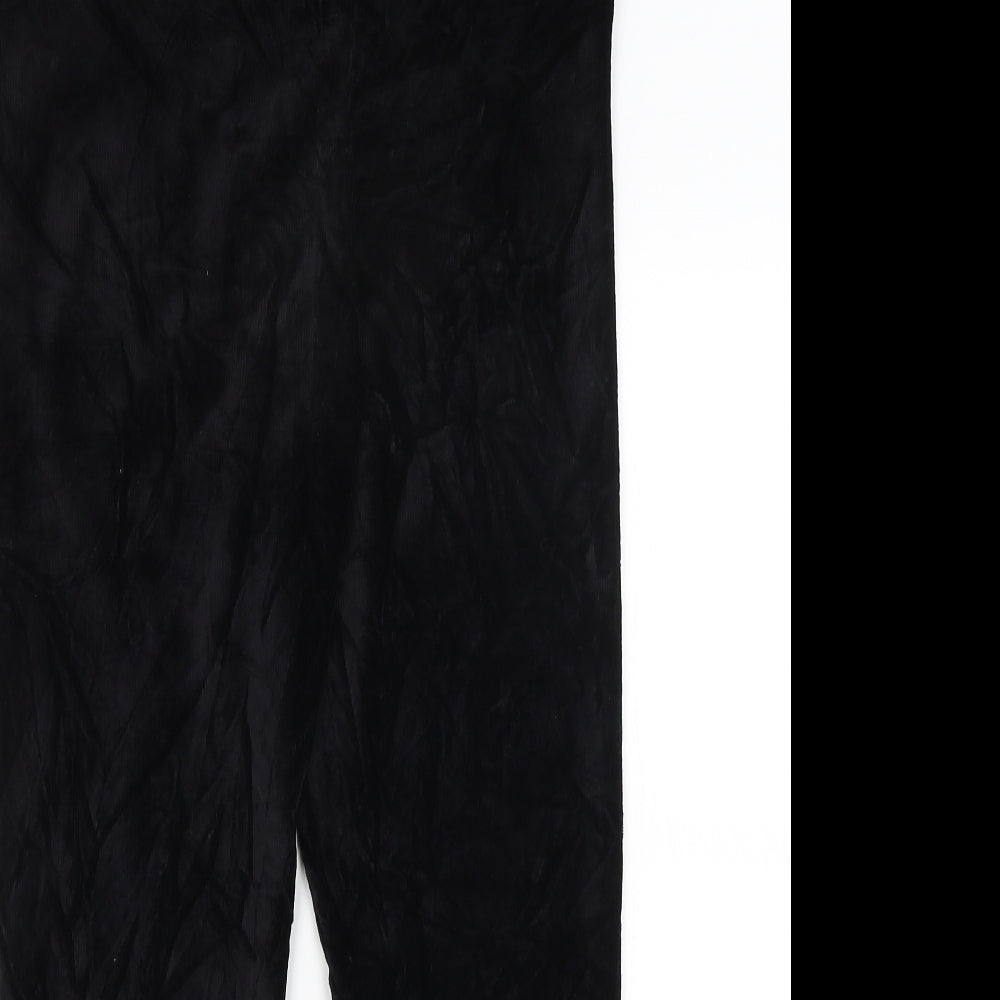 M&S Womens Black   Jegging Trousers Size 14 L24.5 in