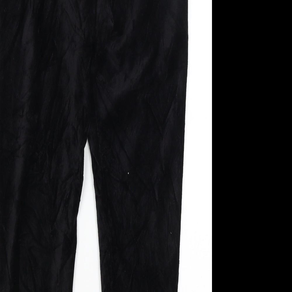 M&S Womens Black   Jegging Trousers Size 14 L24.5 in