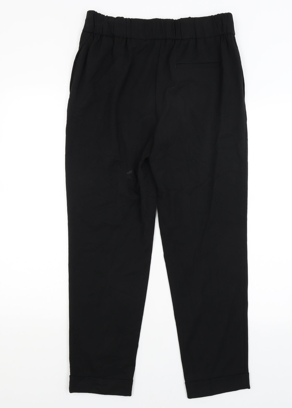 M&S Womens Black   Trousers  Size 12 L27 in