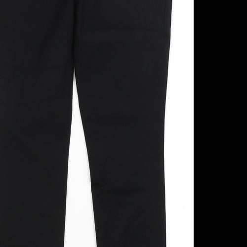 M&S Womens Black   Dress Pants Trousers Size 12 L26 in