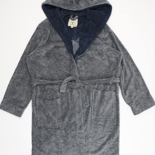 JC Mens Grey Solid   Gown Size L