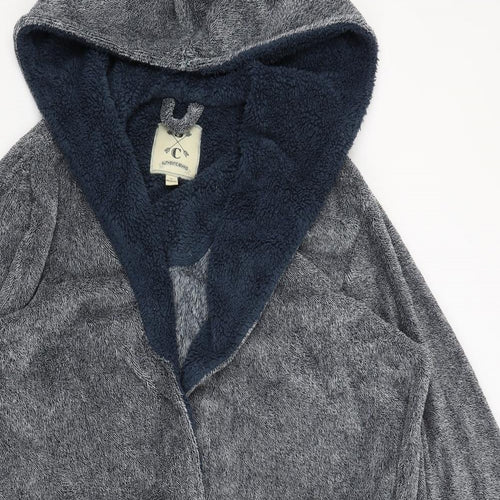 JC Mens Grey Solid   Gown Size L