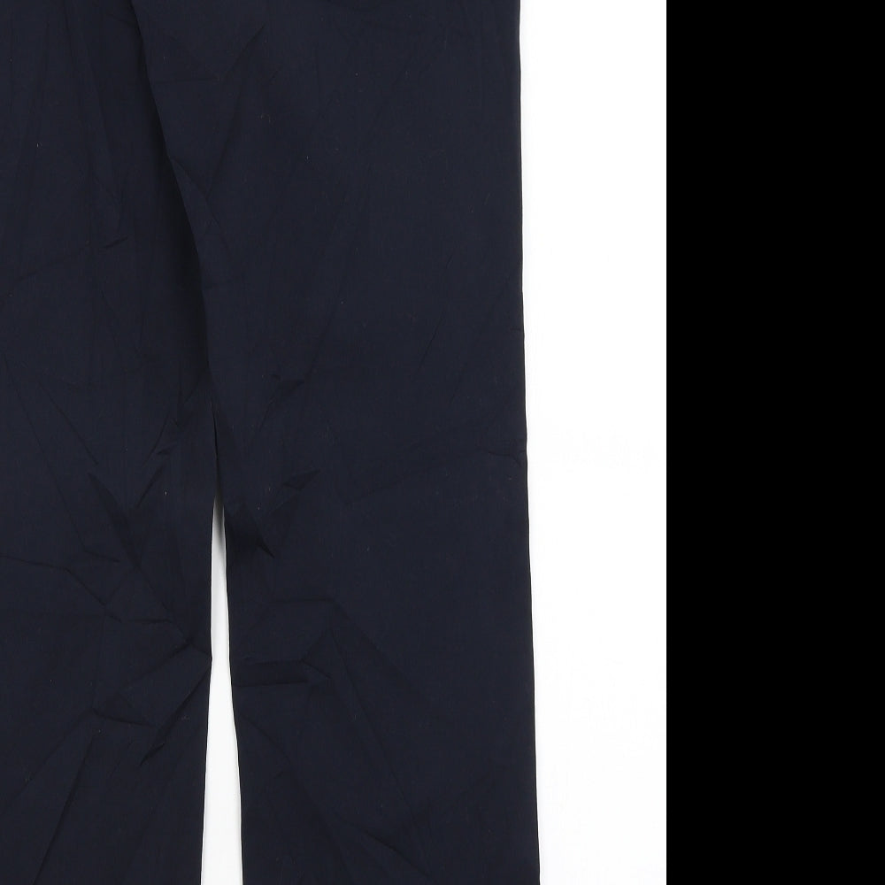 M&S Womens Blue   Trousers  Size 10 L30 in