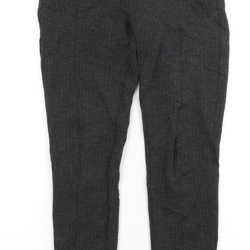 M&S Womens Grey   Trousers  Size 8 L27 in