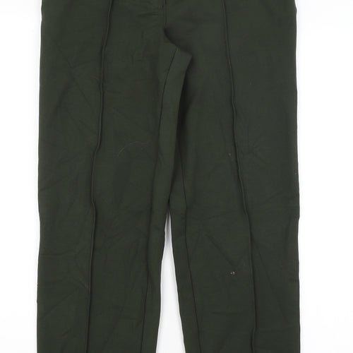 M&S Womens Green   Trousers  Size 8 L26 in
