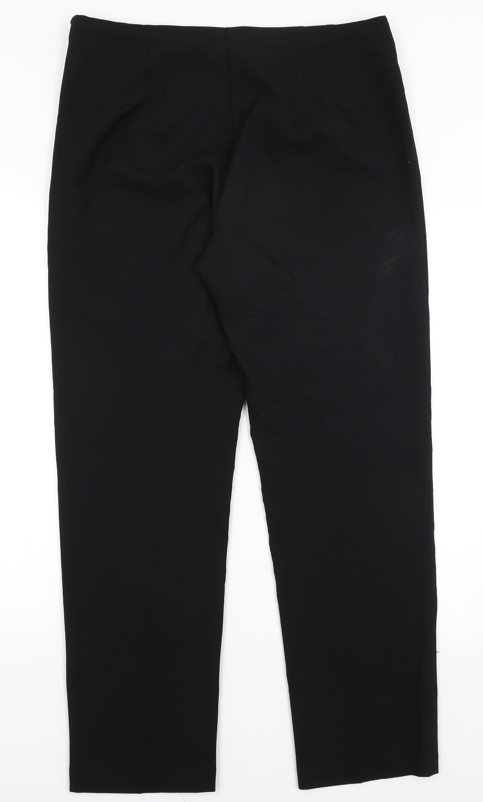 M&S Womens Black   Trousers  Size 14 L30 in