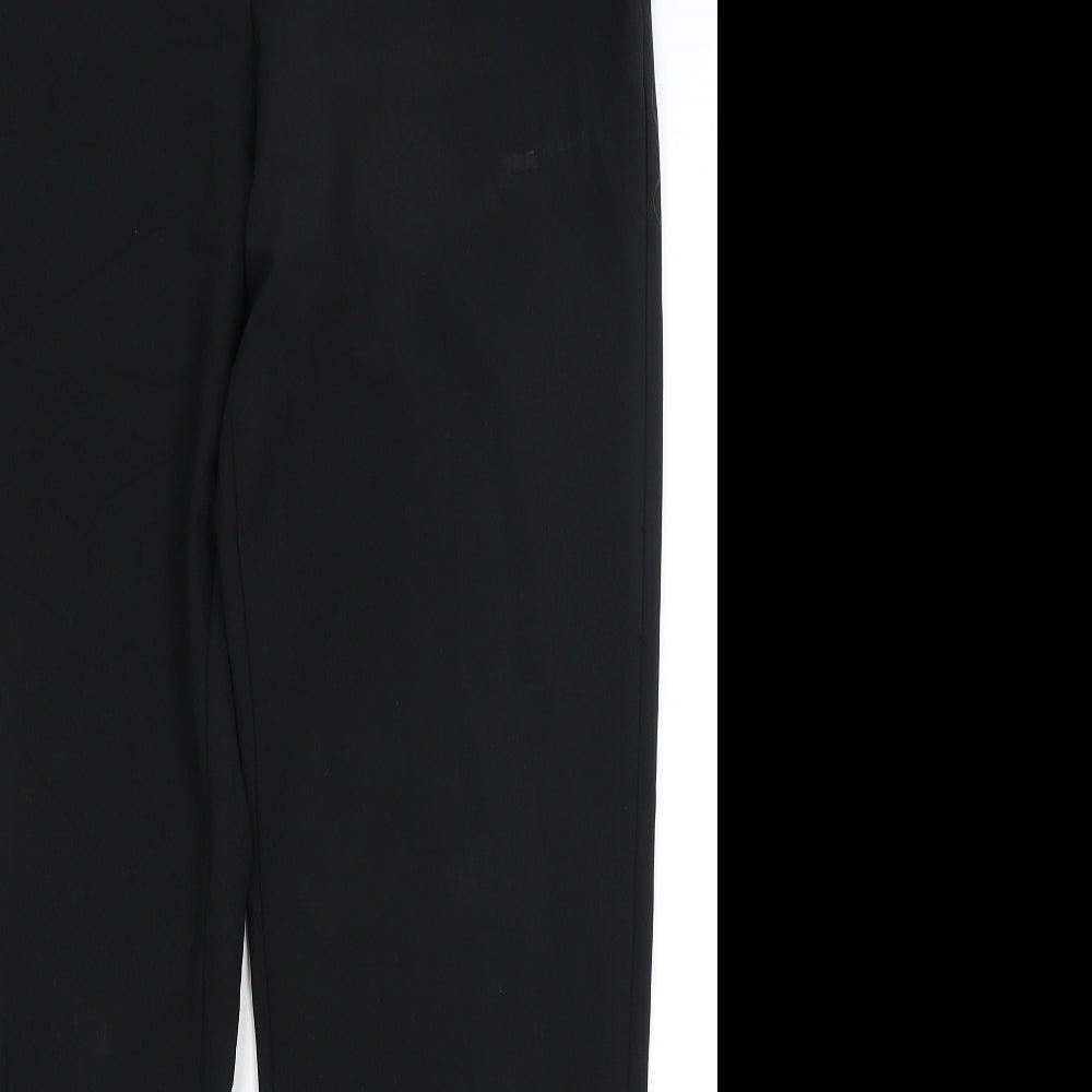 M&S Womens Black   Trousers  Size 14 L30 in