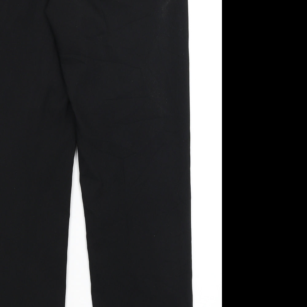 M&S Womens Black   Trousers  Size 14 L30 in