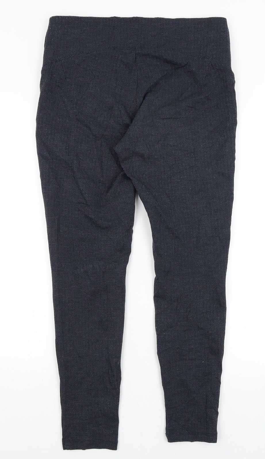 M&S Womens Blue   Trousers  Size 14 L27 in