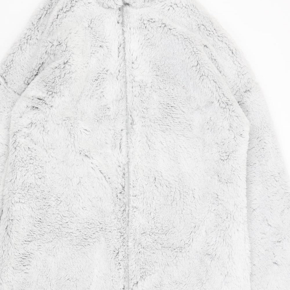 M&S Womens Grey Solid  Top Gown Size M