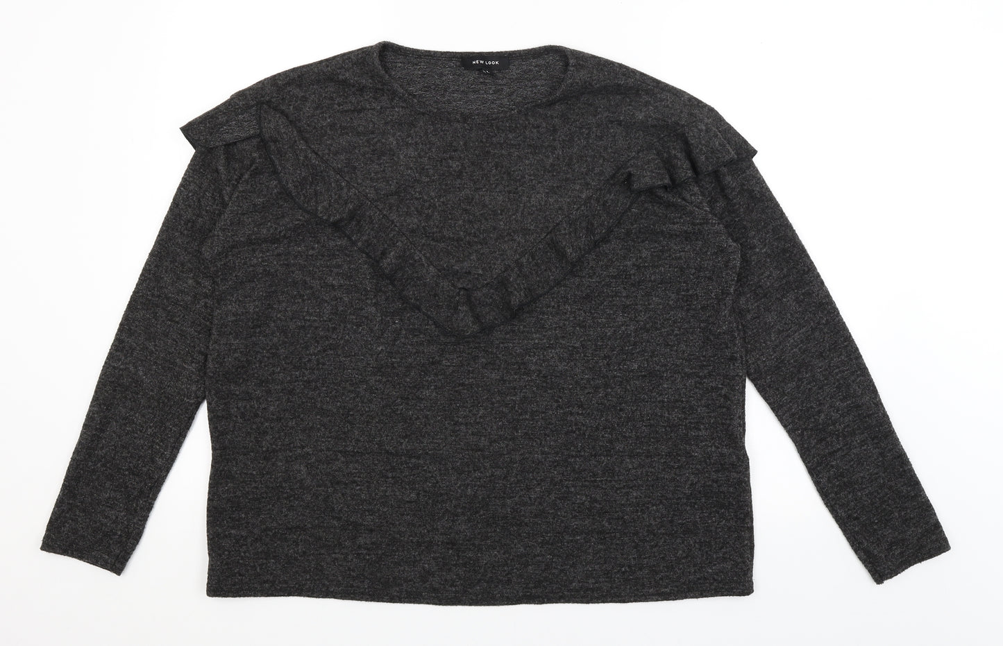 New Look Womens Black   Pullover Jumper Size L