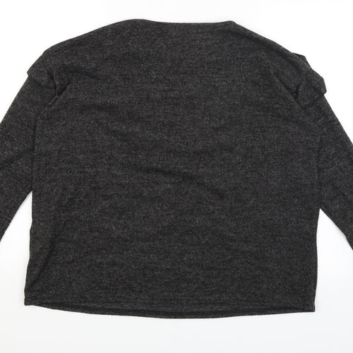 New Look Womens Black   Pullover Jumper Size L