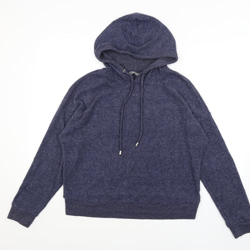 Nutmeg Womens Blue   Pullover Hoodie Size 8