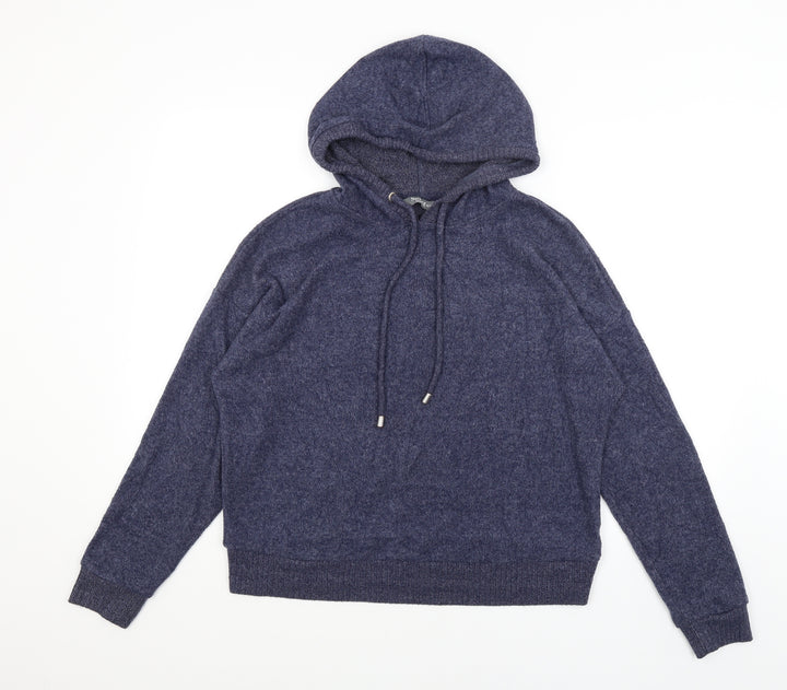Nutmeg Womens Blue   Pullover Hoodie Size 8