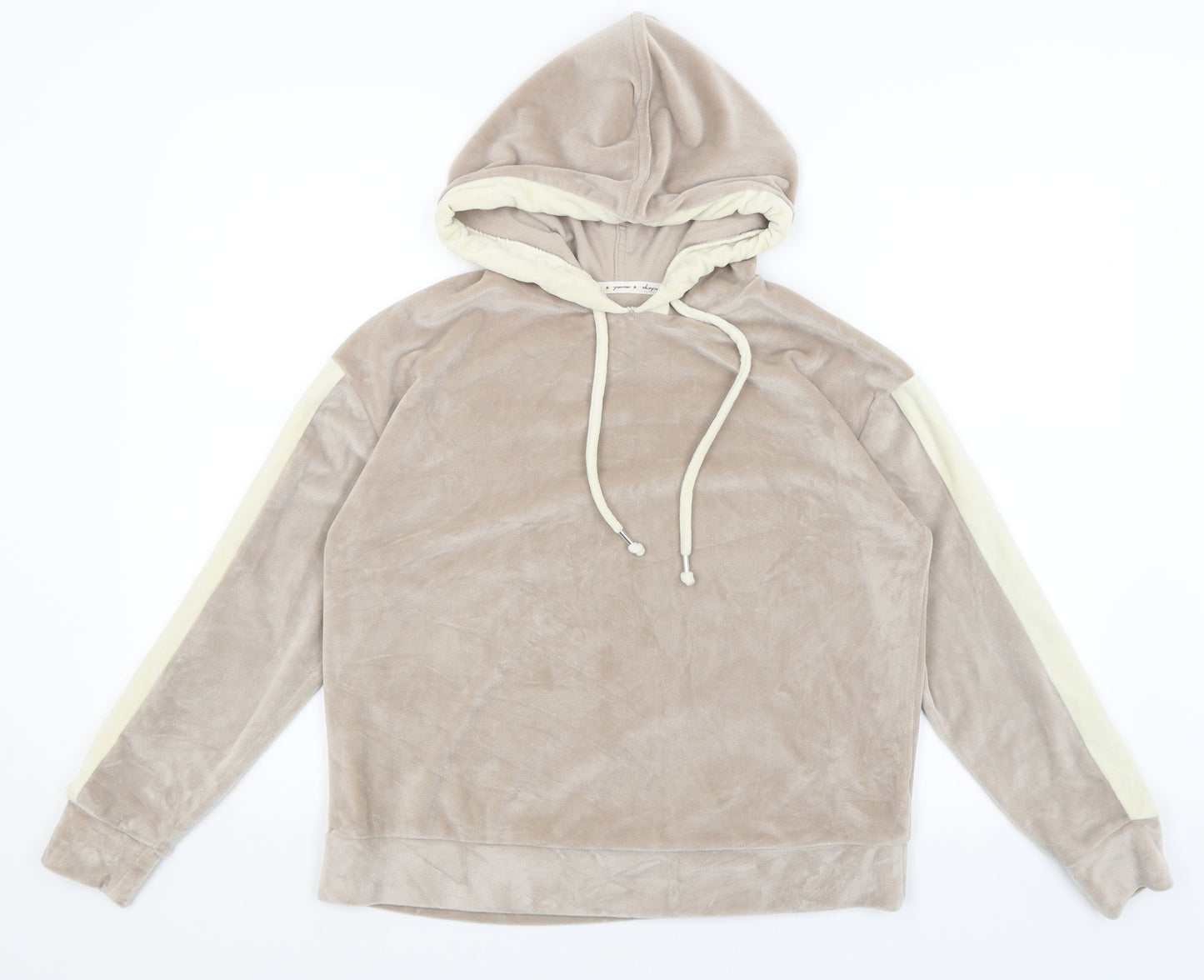 George Womens Brown   Pullover Hoodie Size 8