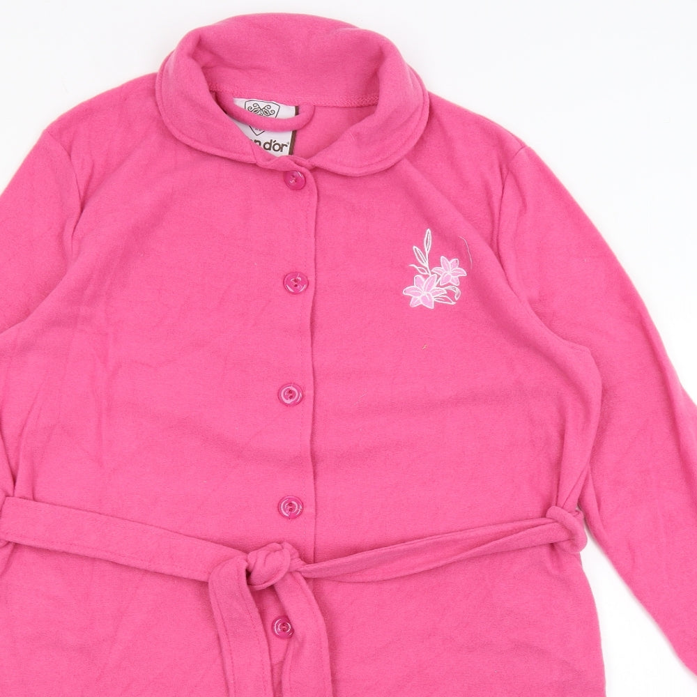 Toison Dor Womens Pink   Overcoat Coat Size L