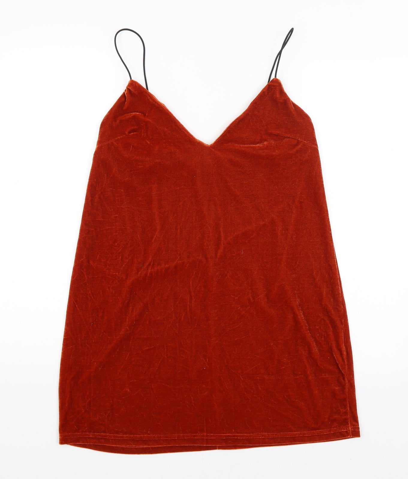 Missguided Womens Orange   Camisole Tank Size 10