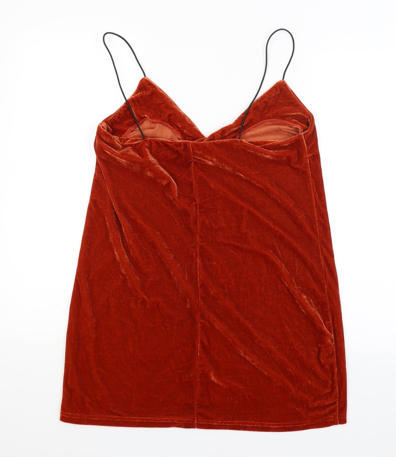 Missguided Womens Orange   Camisole Tank Size 10
