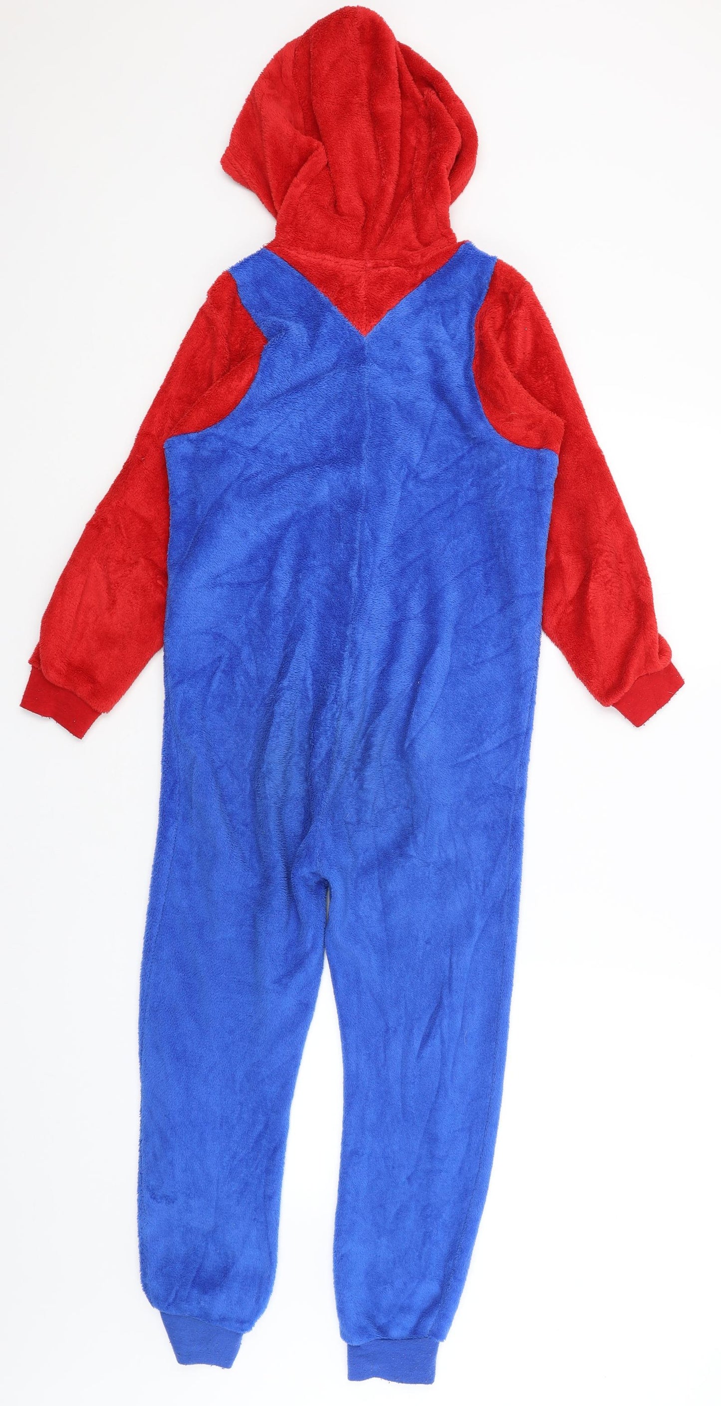 Primark Boys Blue Solid   One Piece Size 9-10 Years  - Super Mario