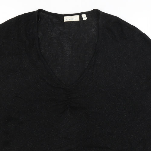 New Look Womens Black   Basic T-Shirt Size 14