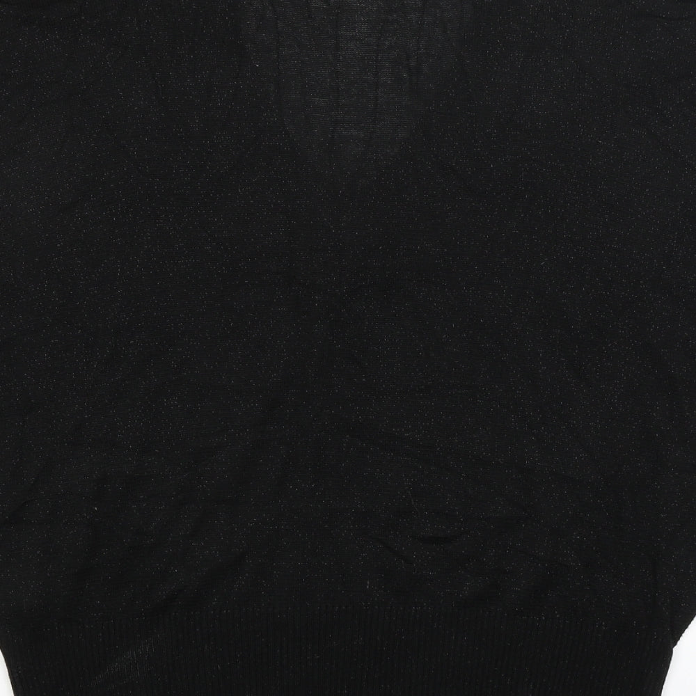 New Look Womens Black   Basic T-Shirt Size 14