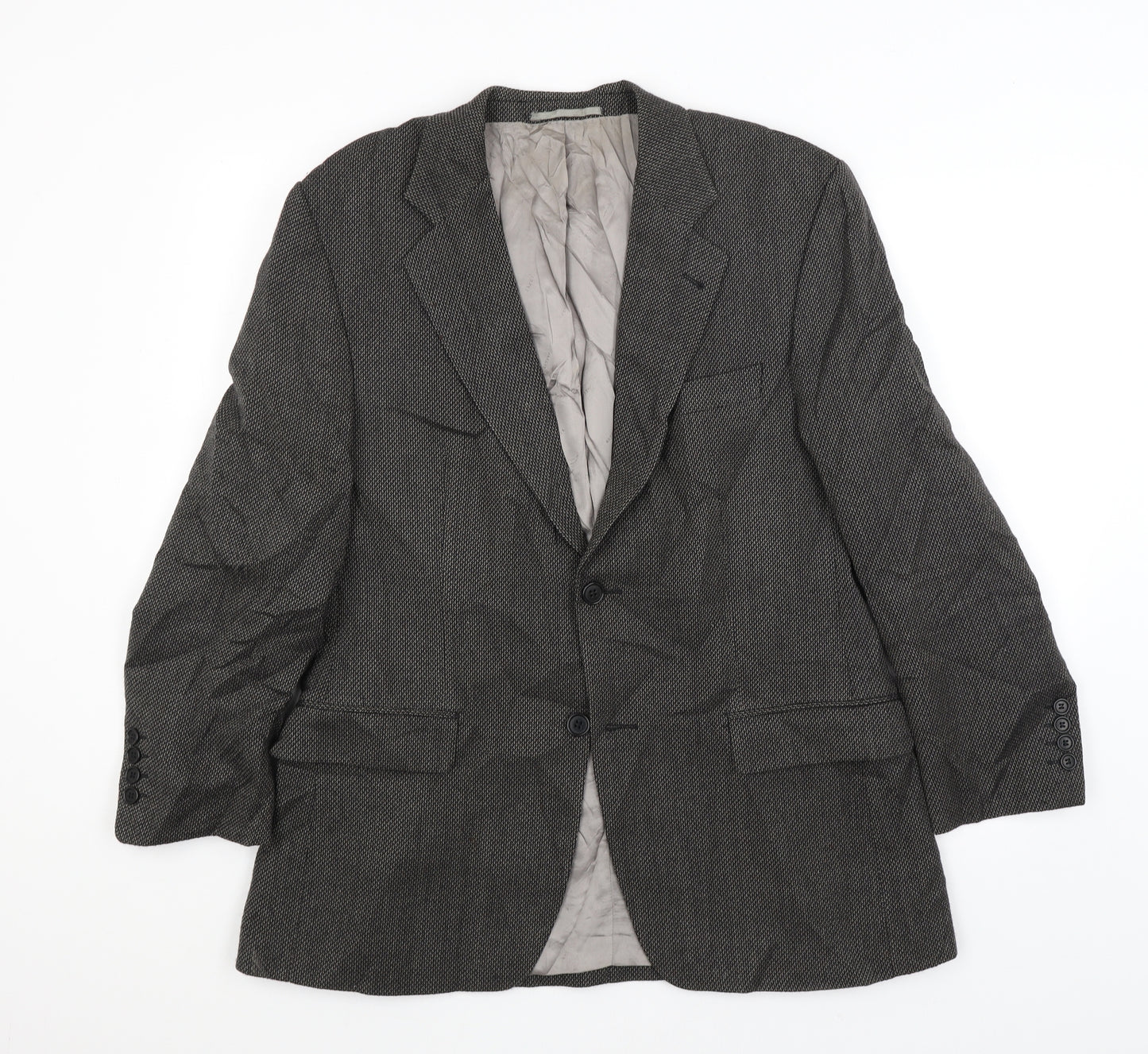Jaeger Mens Grey   Jacket Blazer Size 2XL
