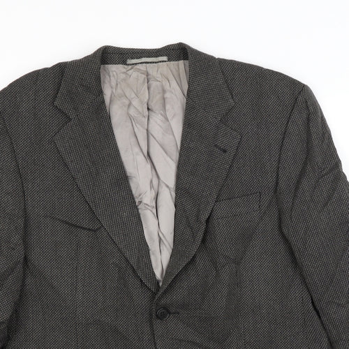 Jaeger Mens Grey   Jacket Blazer Size 2XL