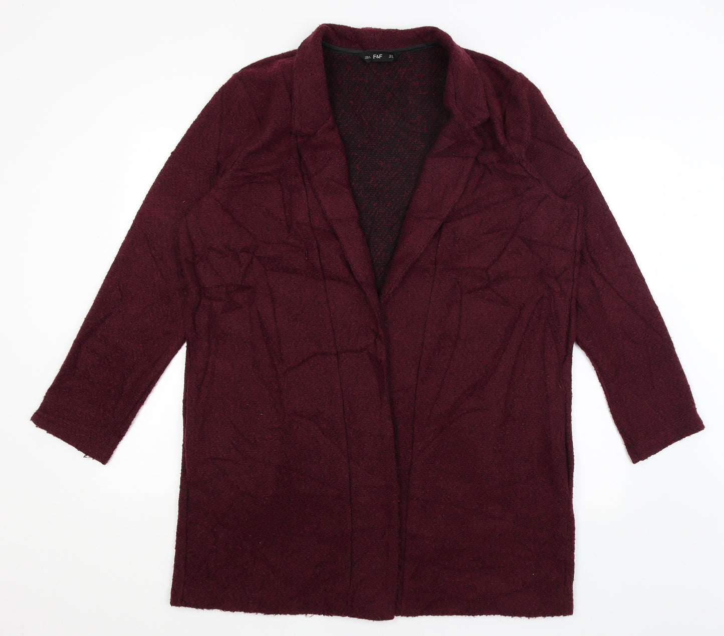F&F Womens Purple   Overcoat Coat Size 20