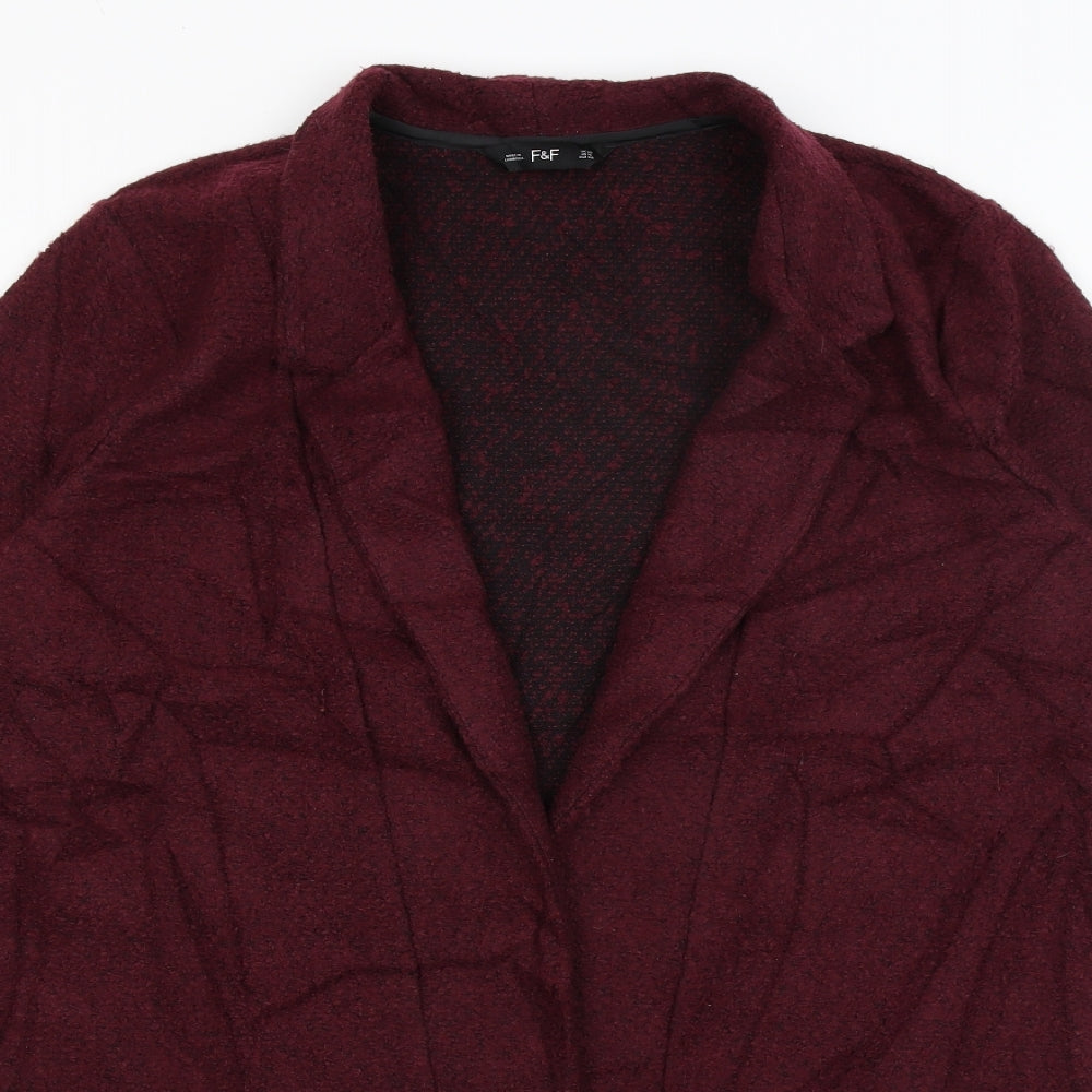 F&F Womens Purple   Overcoat Coat Size 20