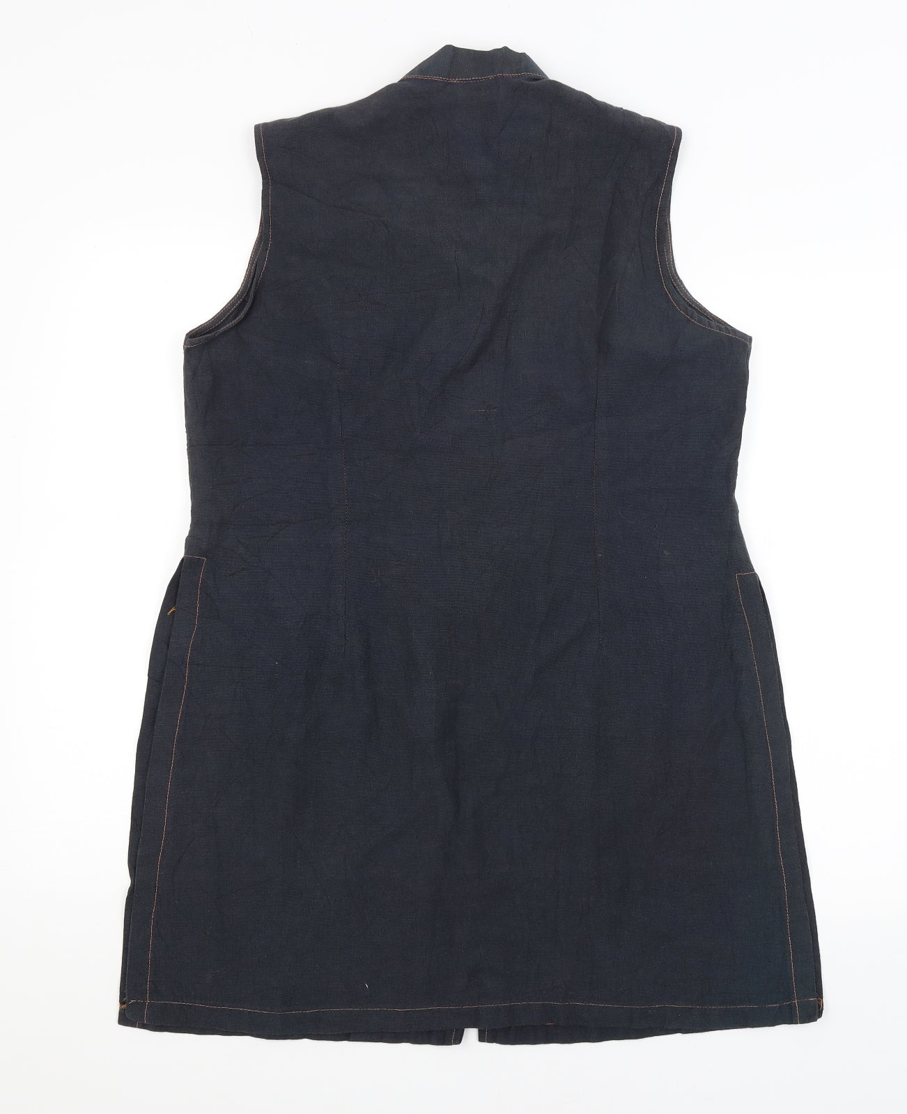 Kim Do Womens Blue   Vest Jumper Size 16