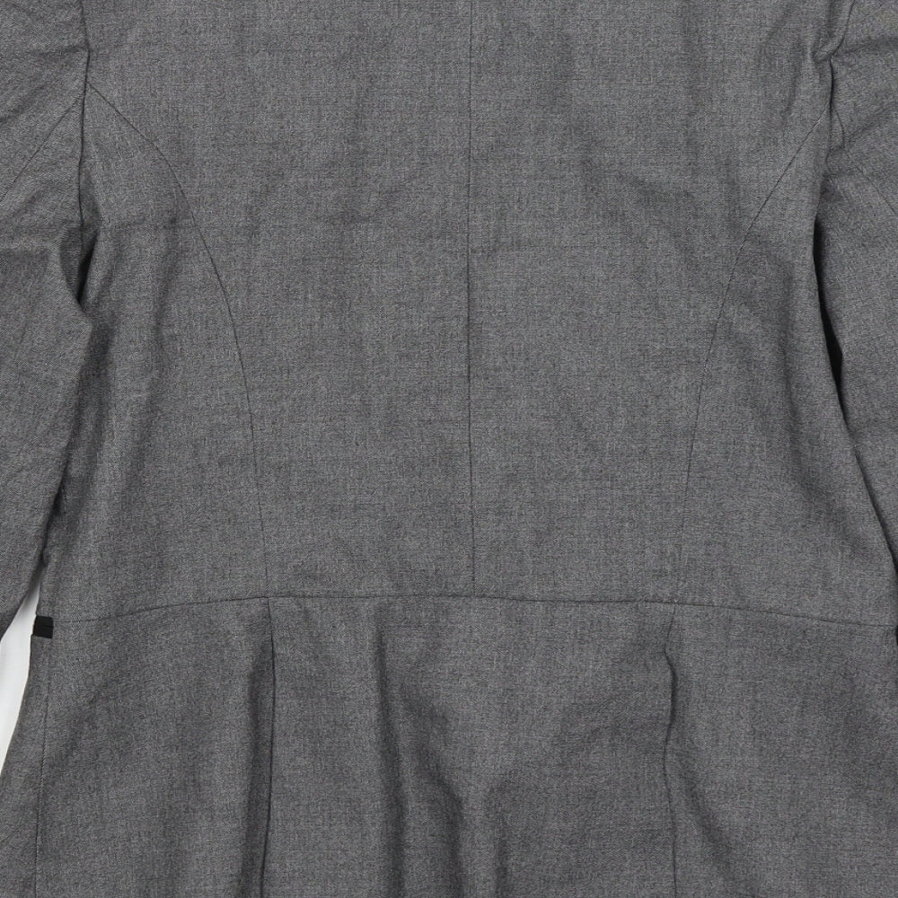 Warehouse Womens Grey   Jacket Blazer Size 12