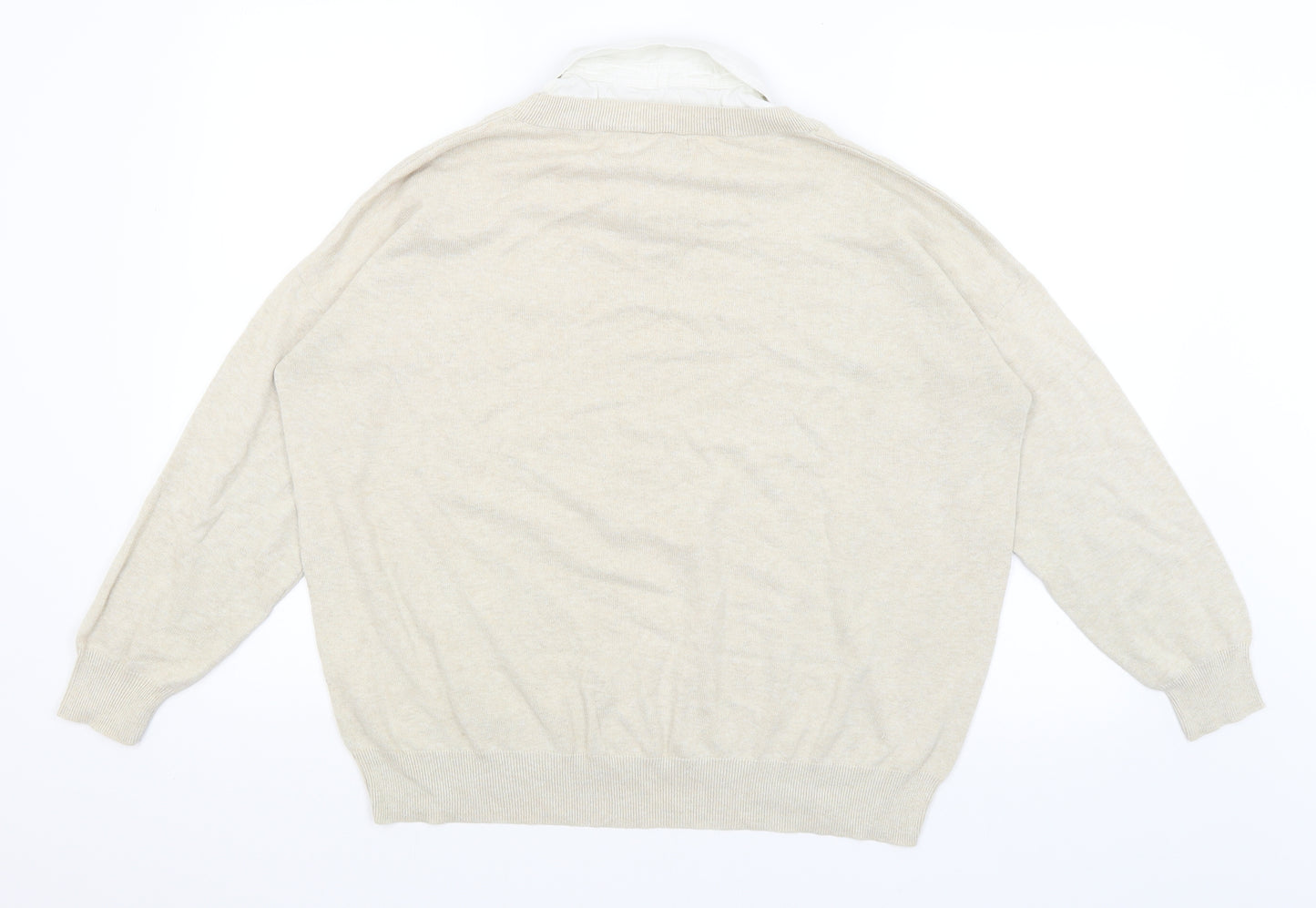 Papaya Womens Beige   Pullover Jumper Size 14