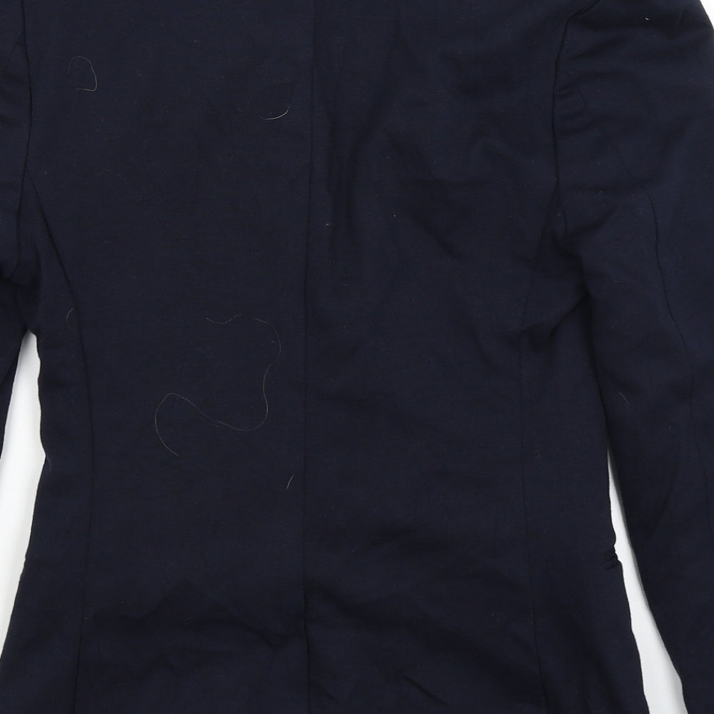 Preworn Womens Blue   Jacket Blazer Size 10
