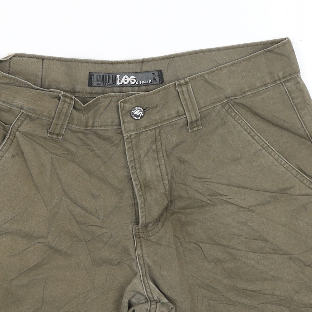 Lee Mens Green   Bermuda Shorts Size 32 in