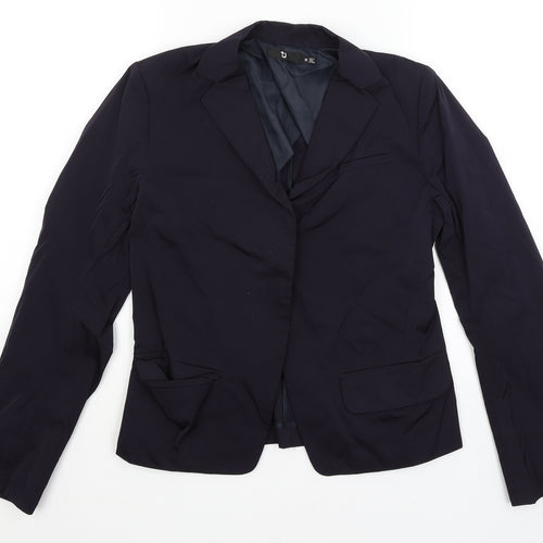 Uni Qlo Womens Purple   Jacket Blazer Size M