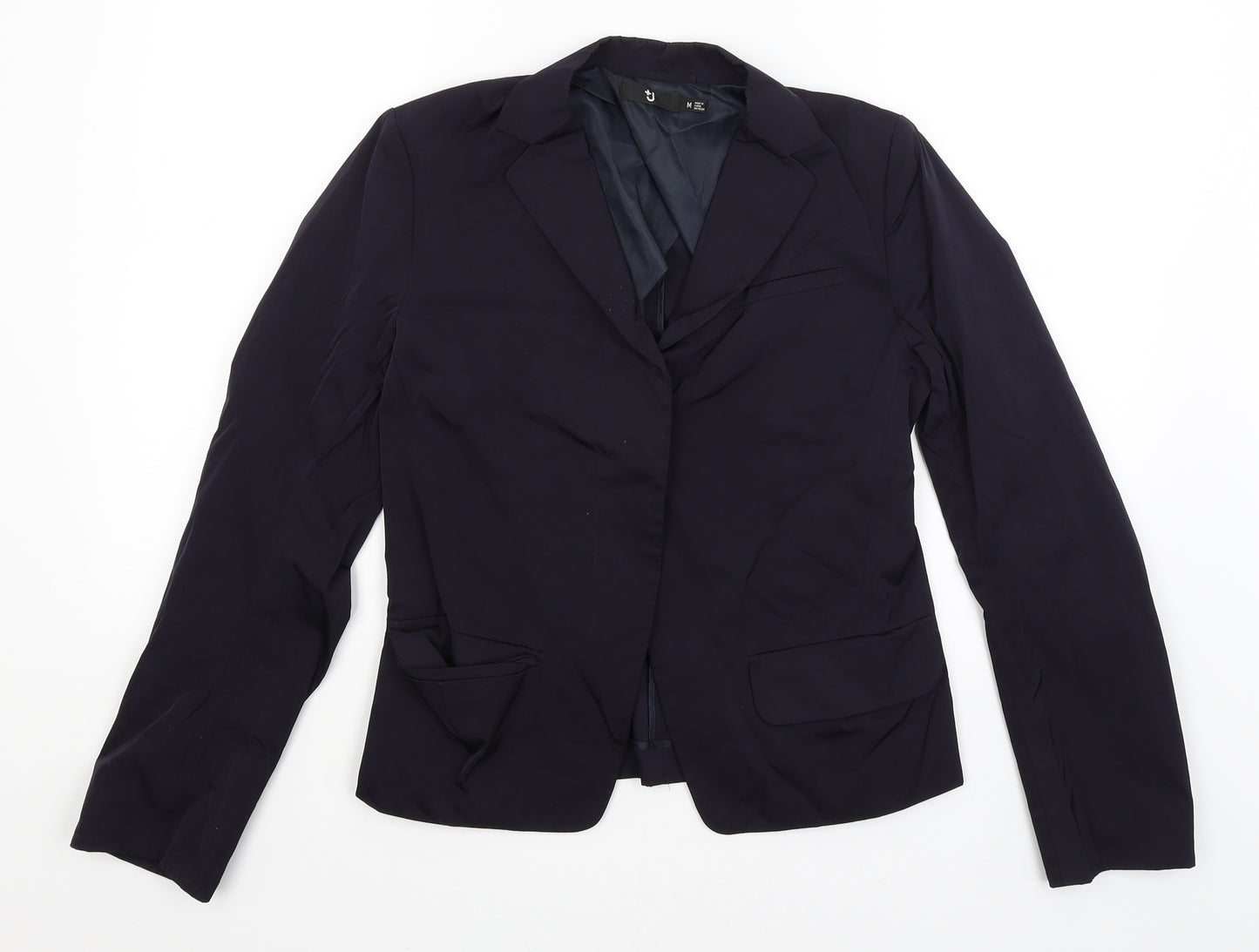 Uni Qlo Womens Purple   Jacket Blazer Size M