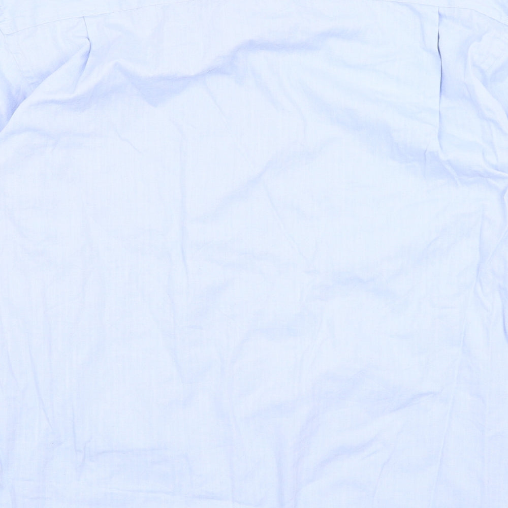 F&F Mens Blue    Dress Shirt Size 15.5