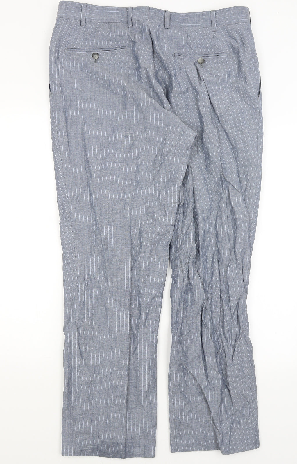 Preworn Mens Blue   Trousers  Size 36 in L31 in