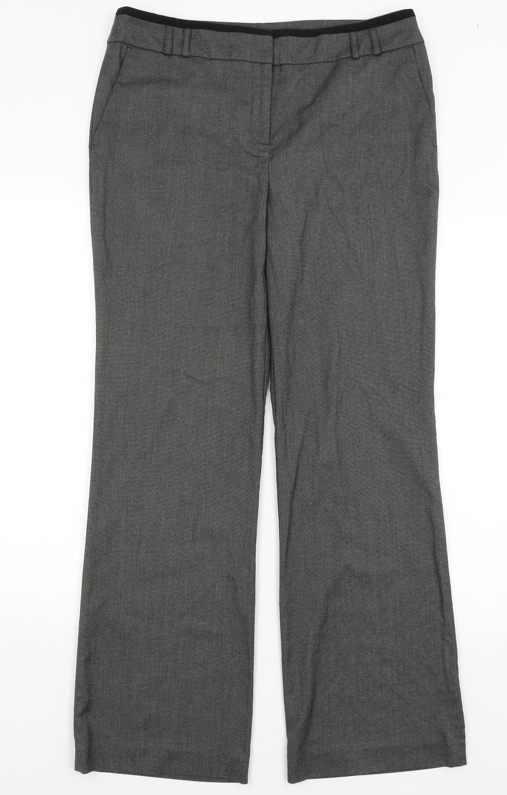 TU Womens Grey   Trousers  Size 12 L30 in