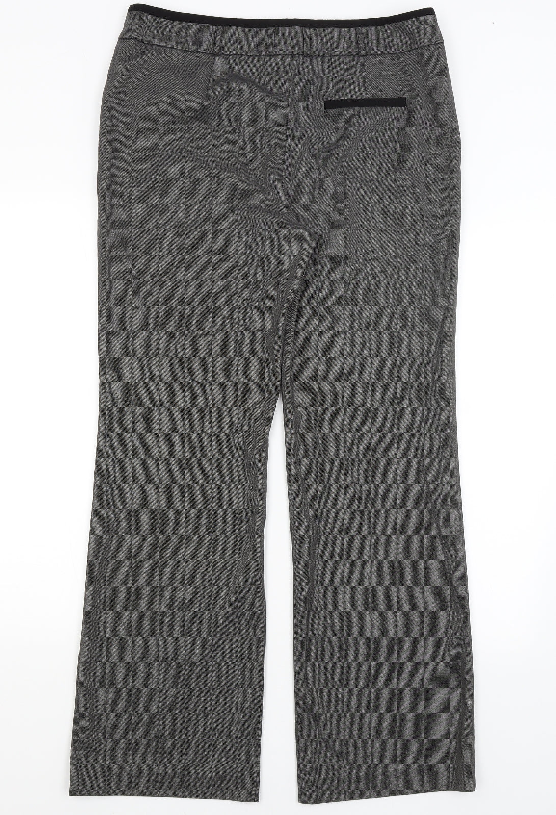 TU Womens Grey   Trousers  Size 12 L30 in