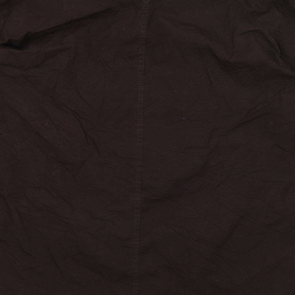 Zara Man Mens Brown    Button-Up Size L