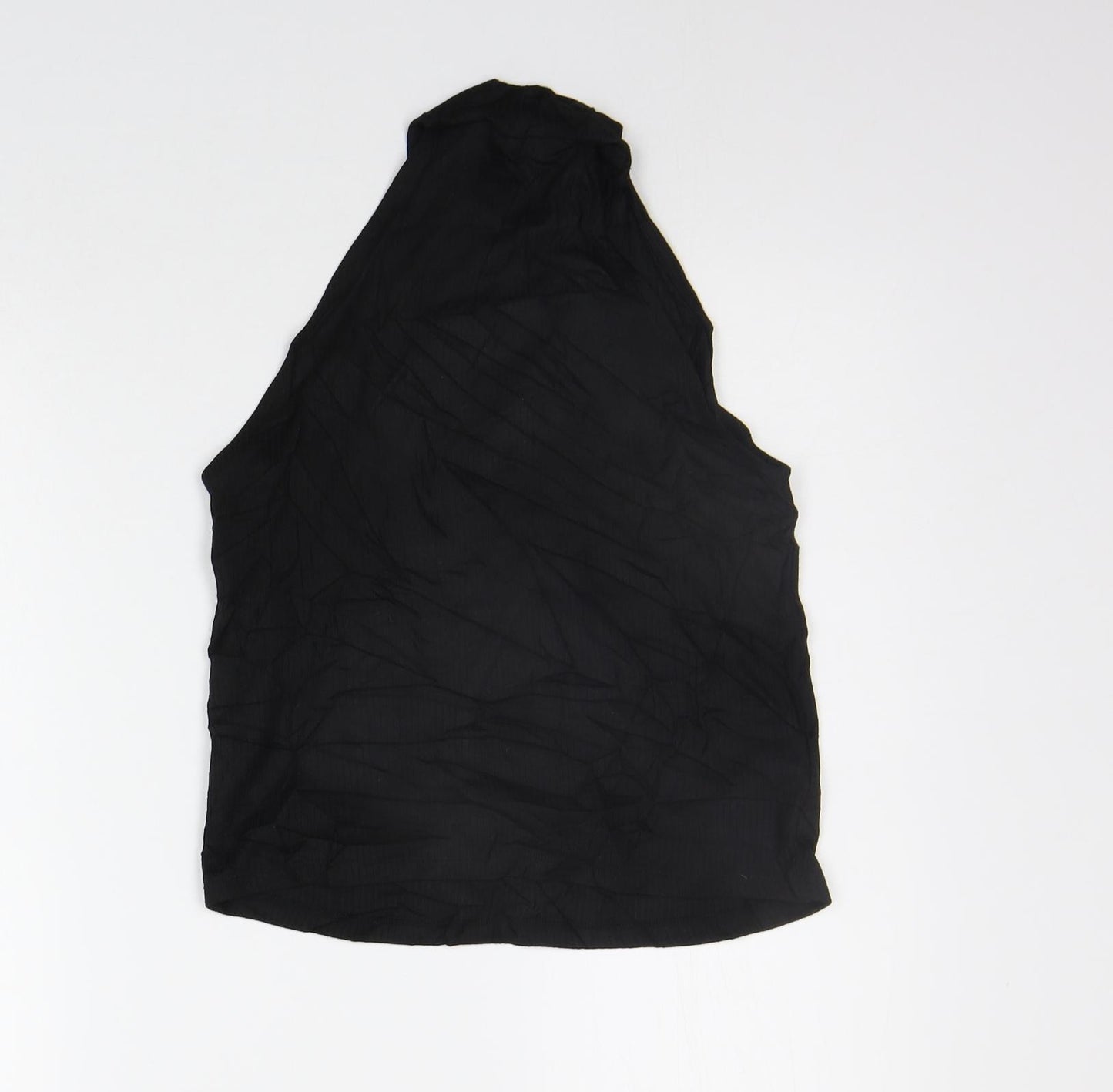 Stradavarius  Womens Black   Basic T-Shirt Size L