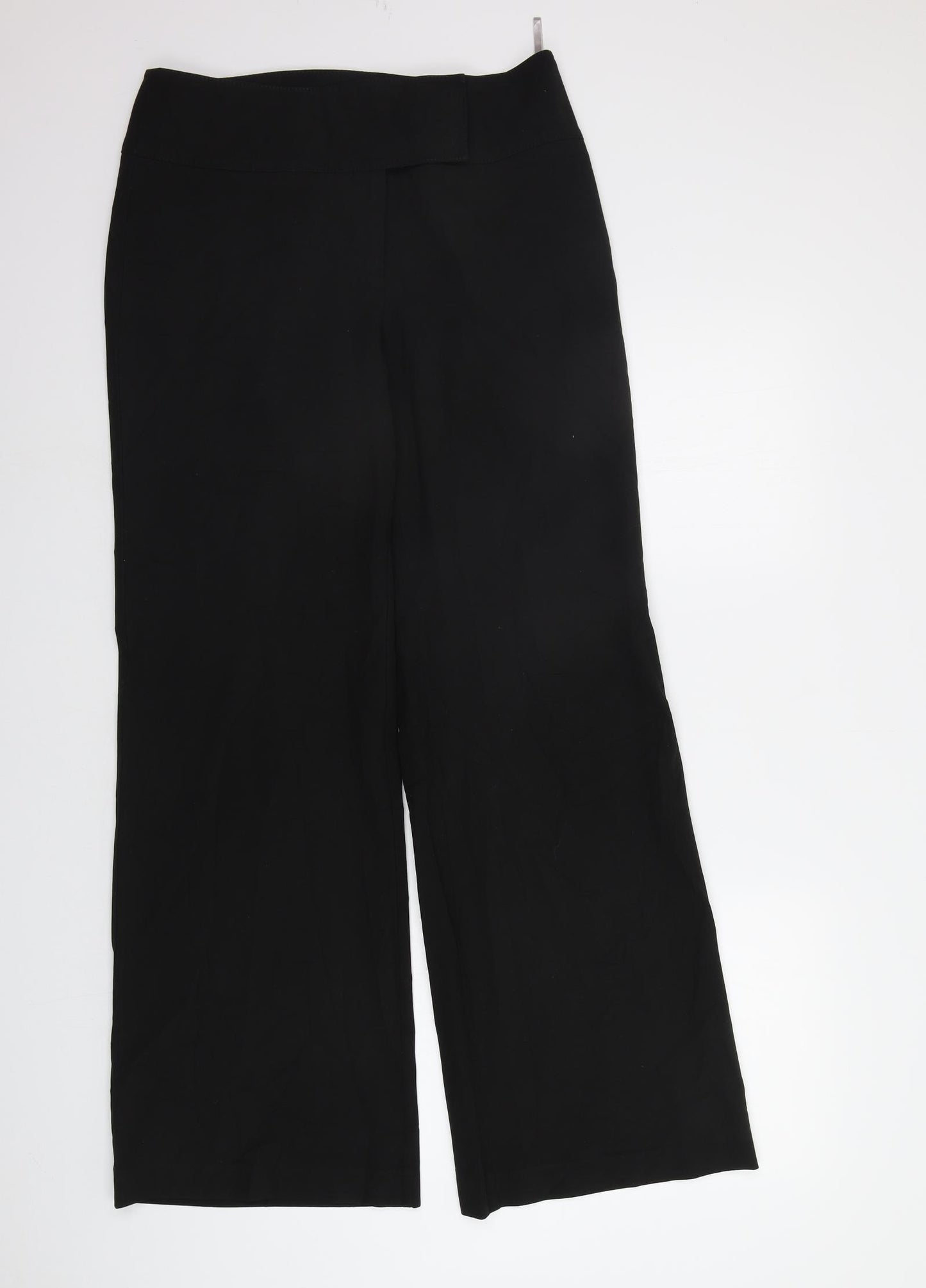Oasis Womens Black   Trousers  Size 12 L28 in