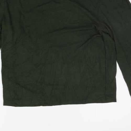 Divided Womens Green   Basic T-Shirt Size L