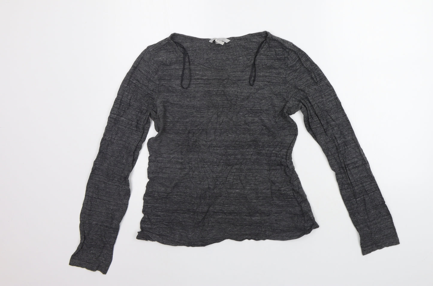 H&M Womens Grey   Basic T-Shirt Size M