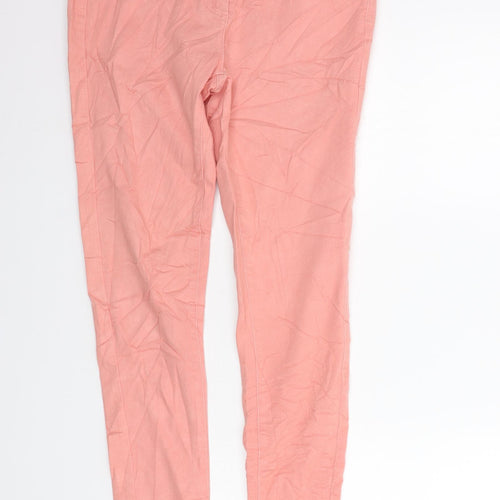 Marks and Spencer Womens Orange   Skinny Jeans Size 10 L28 in